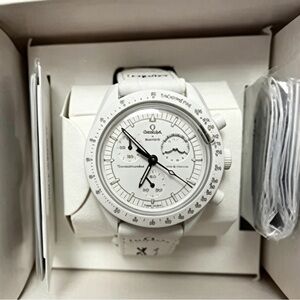 NWT Swatch X Omega Mission To The Moonphase - Full Moon Watch